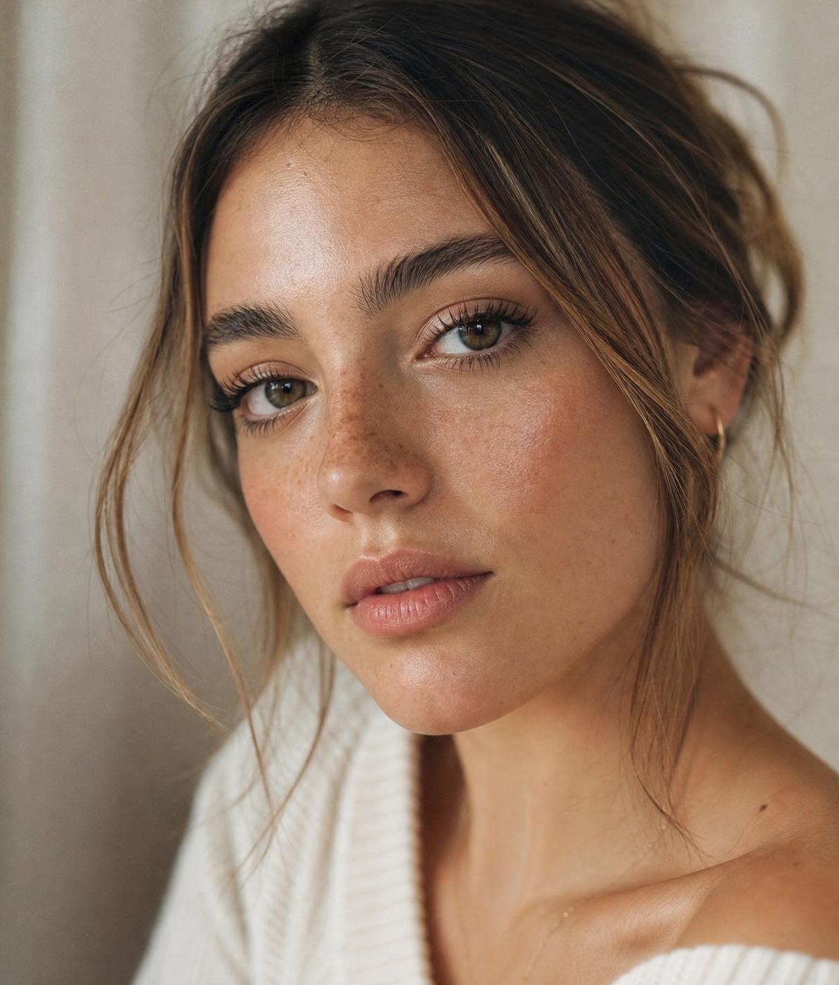 Regard porté avec les cils Just in Love Lash — rendu naturel